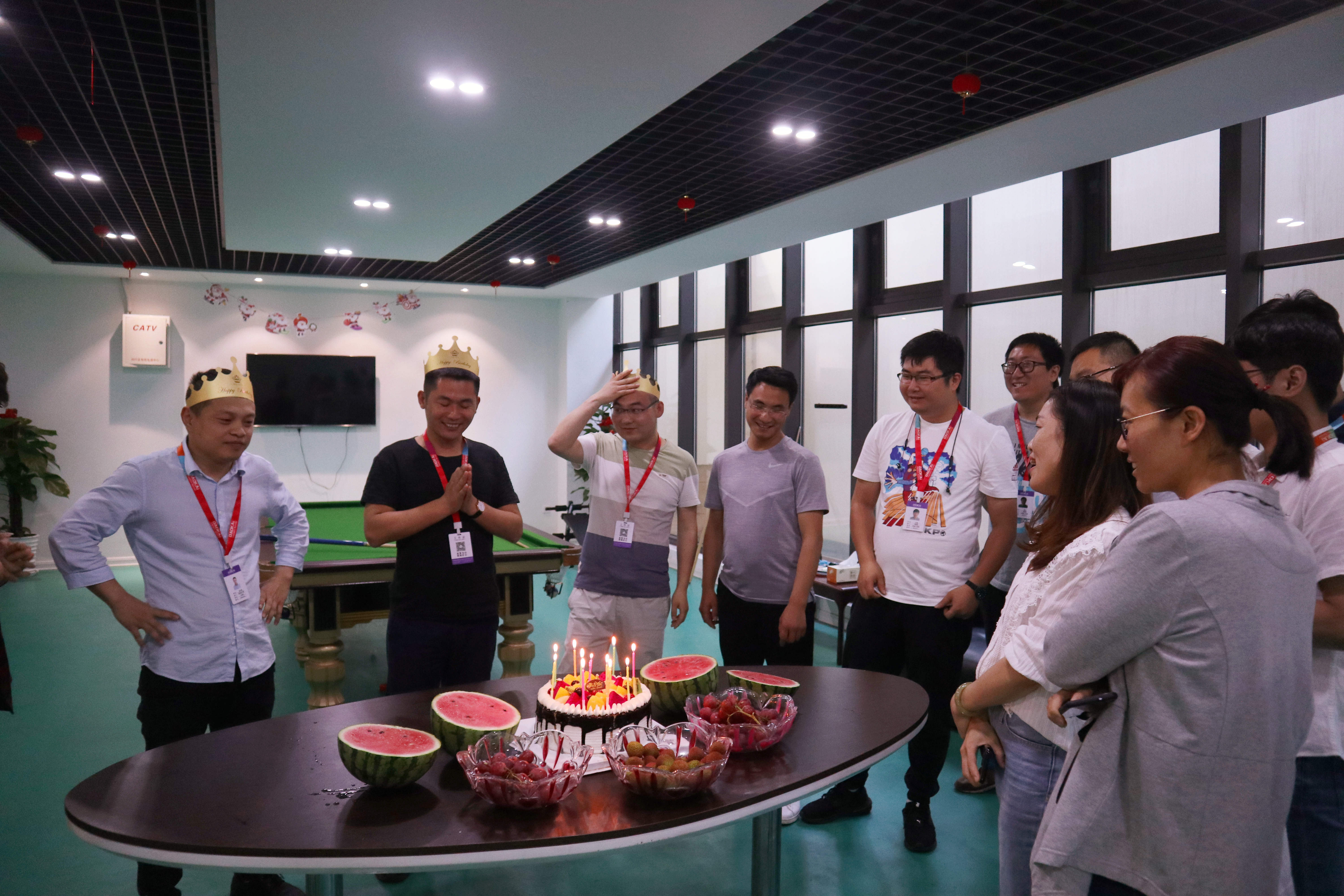 員工集體生日會 | 繽紛五月，把美好的祝福送給你